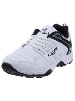 Lancer Men's White/Black Casual Lace Up Sports/Running Shoes