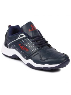 Lancer Men's Navy/Red Sports Running Shoes