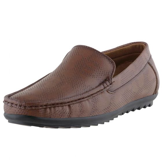 Lancer Men Brown Loafers Casual Shoes 